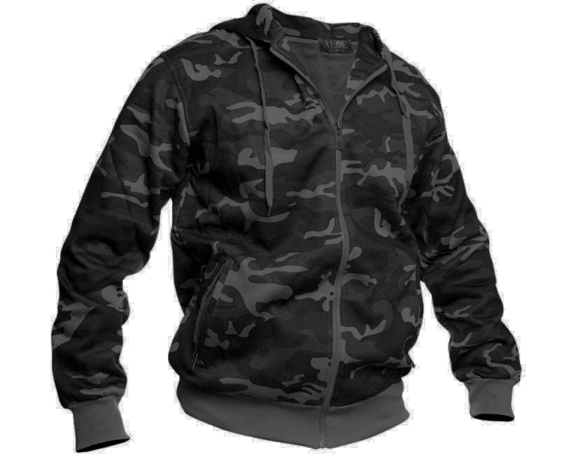 O&T Sweatshirt High Zipper, maskacova seda
