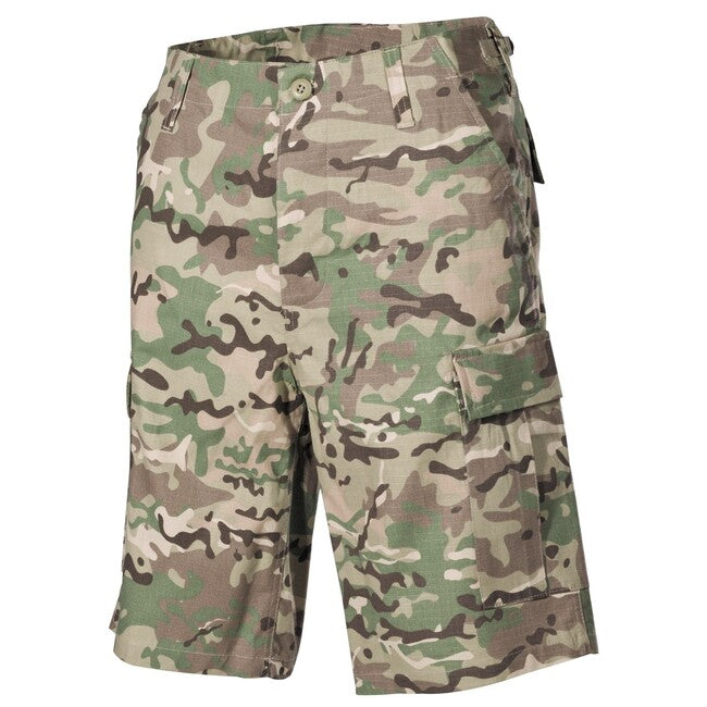 MFH Americke kurz Hose BDU Rip stop, operation-camo