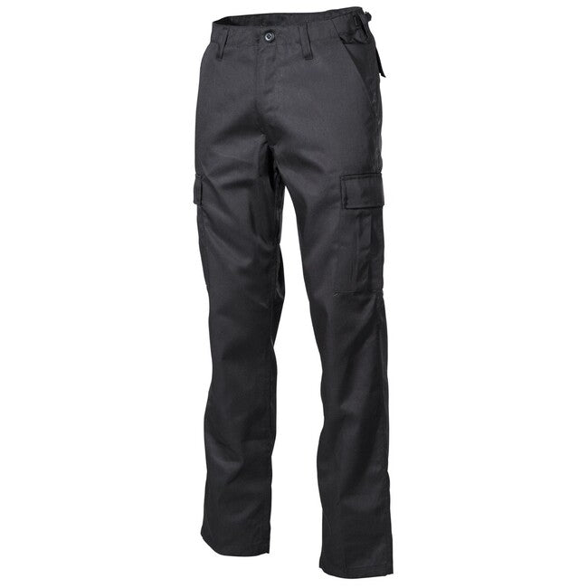 MFH US Combat BDU Tactical Pants, Black
