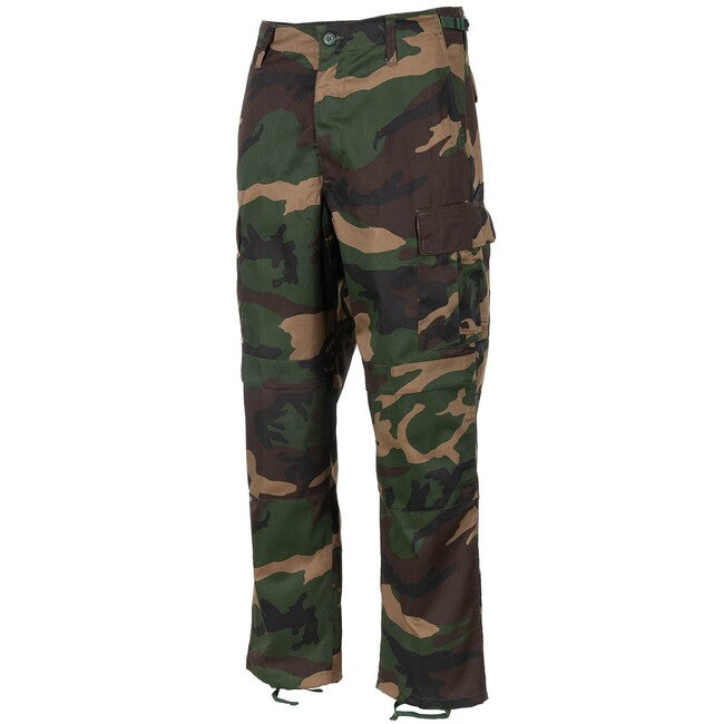 MFH Hose US Combat BDU, woodland