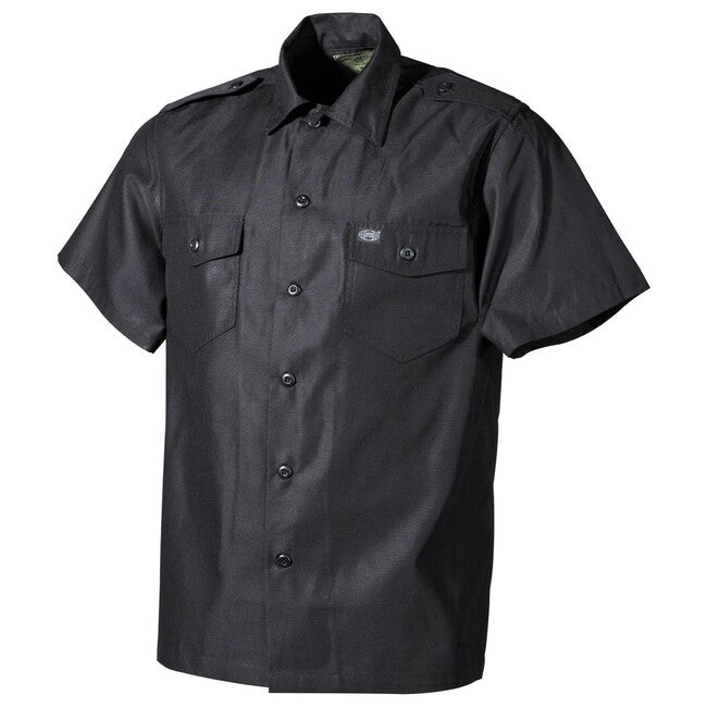 MFH American Kurzarm-T-shirt, schwarz