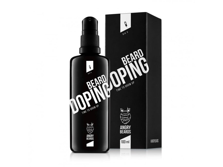 Angry Beards Beard Doping Mittel na rast Schnurrbärte 100 ml