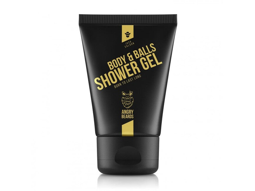 Angry Beards Jack Saloon duschgel für körper und eier 50 ml