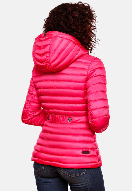 Marikoo ANIYAA damen-Übergangsjacke mit Kapuze, rosa
