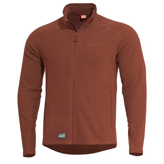 Pentagon Herren- Fleece- Jacke Arkos, maroon red