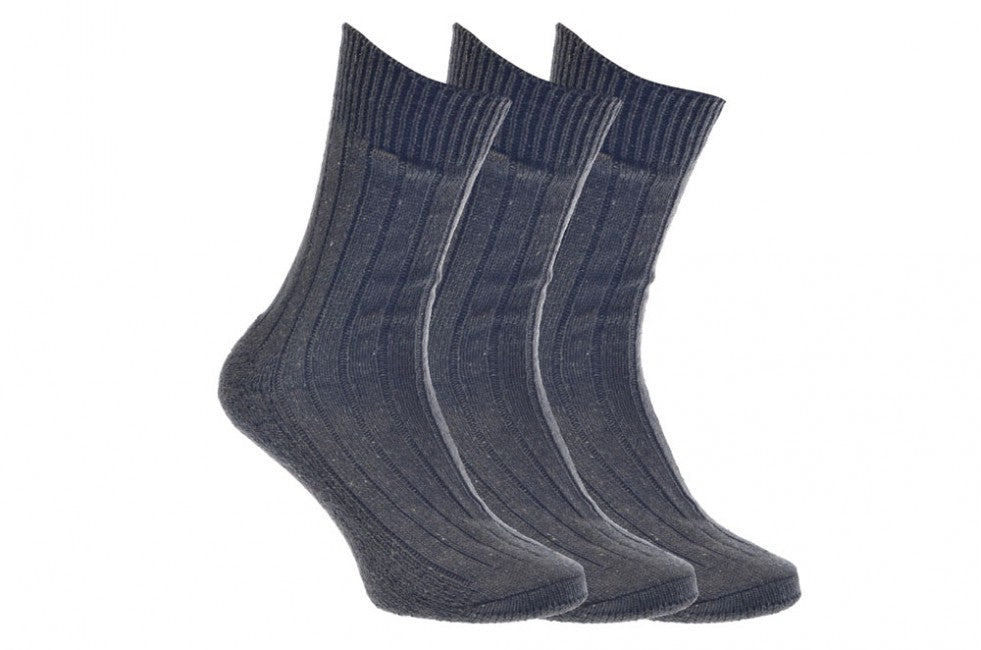 O&T Socken Army Hrube 3 pary, tmava grün