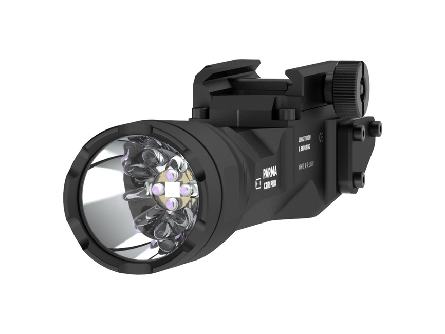 Armytek Parma C2IR Pro kompakt-waffentaschenlampe, wiederaufladbar, 1200 lm