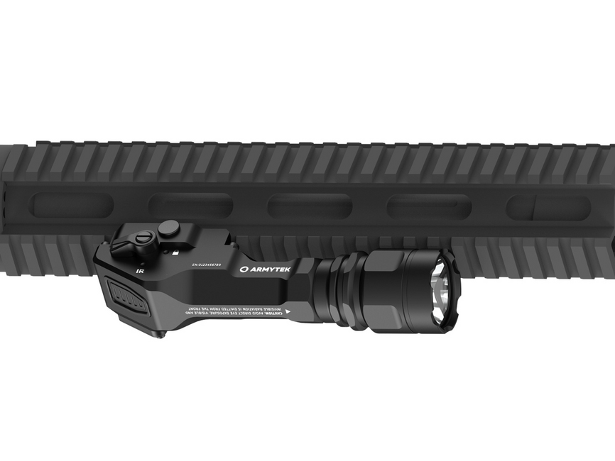 Armytek Parma C2IR Pro kompakt-waffentaschenlampe, wiederaufladbar, 1200 lm