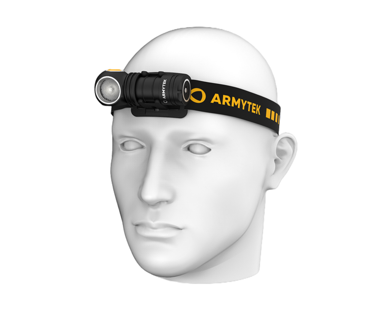 ArmyTek Wizard C1 Pro Magnet LED-Stirnlampe mit Magnethalterung 1000 lm 1440 h 55 g, Weiße