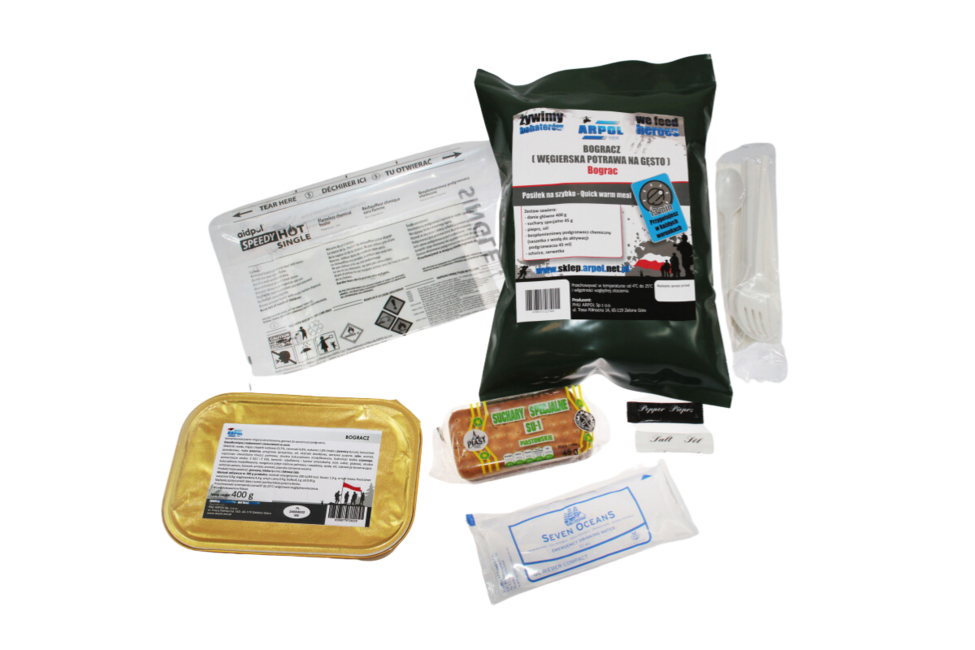 Arpol Lebensmittelration PNS3 - Kesselgulasch, 345g