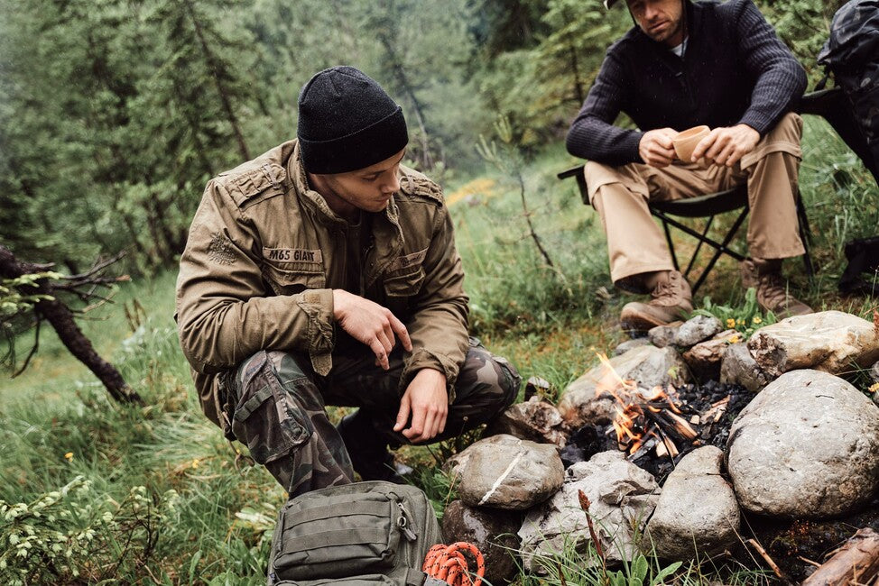 Brandit M65 Giant winterjacke, darkcamo