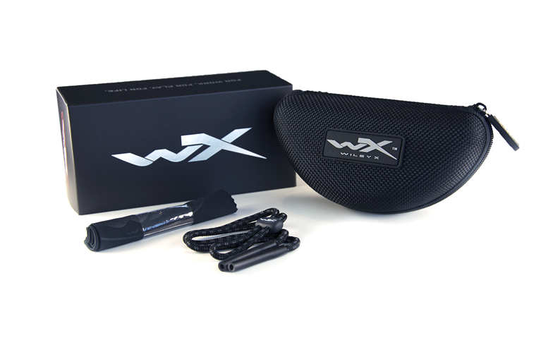 WILEY X Aspect Platin polarisierte Brille - smoke grey Mirror