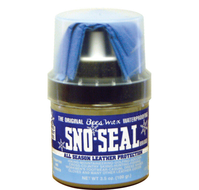 Atsko Sno Seal wachsimprägnierung 100g in Box mit applikator, schwarz