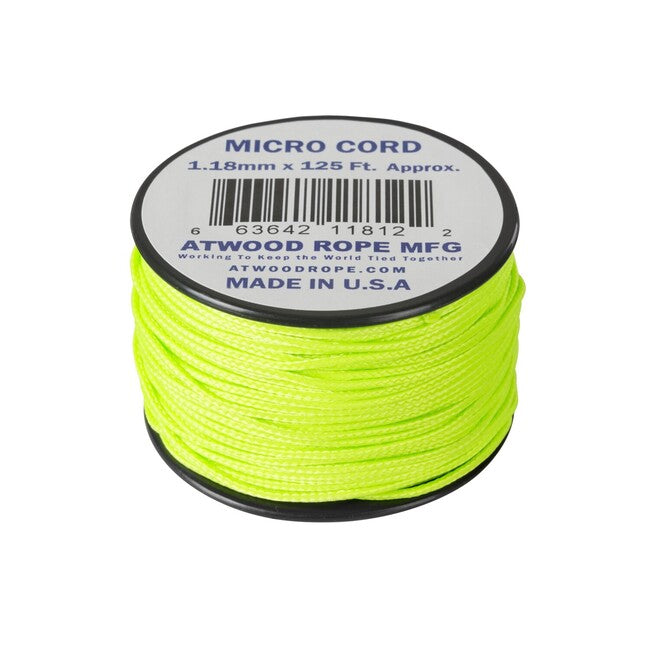 Atwood® Mikro Seil (125 Fuß) - neon grün (MCCB24)