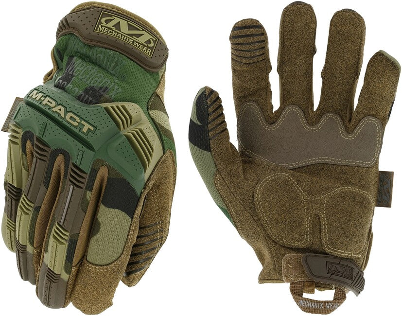 Mechanix M-Pact Impact Gloves, Woodland
