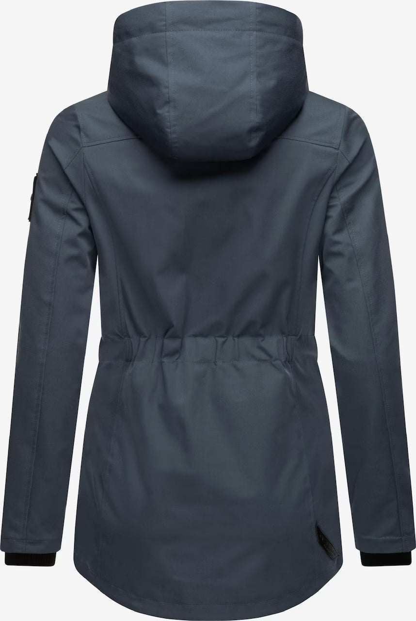 Marikoo BABETAA PRINCESS damen übergangs-kapuzenjacke, navy
