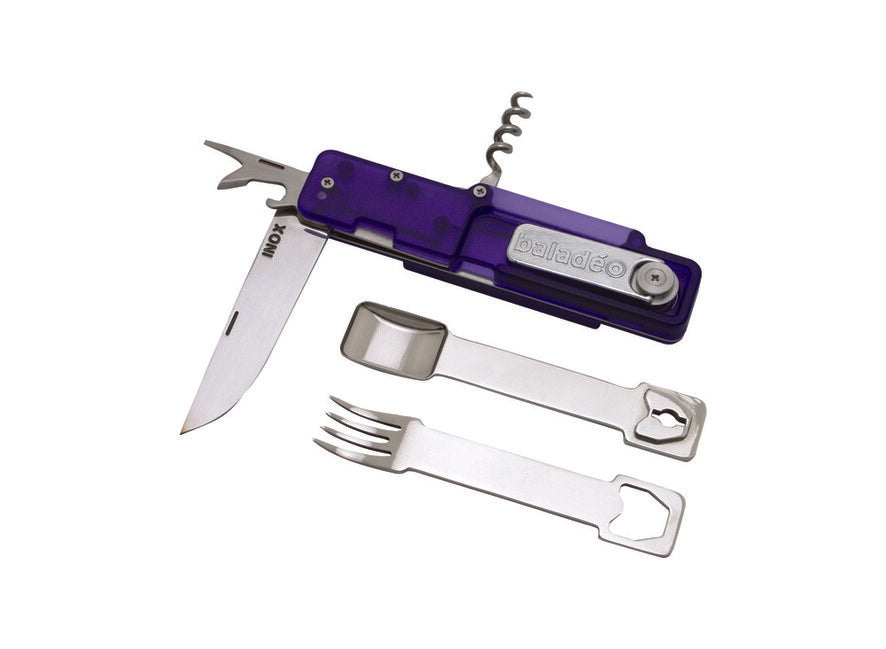 Baladeo ECO103 outdoor-besteck , lila