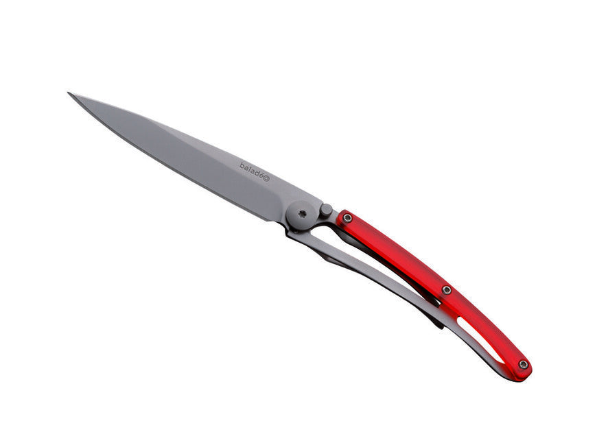 Baladeo ECO136 ultraleichtes Messer 27 Gramm, rot