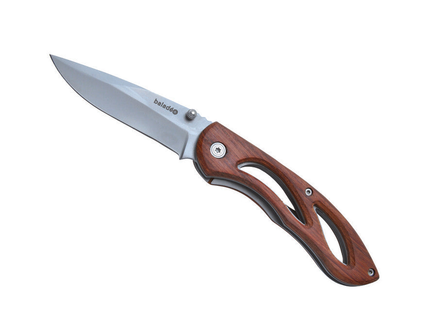 Baladeo ECO160 Maringa vreckovy Messer, cepel 8, 5 cm, ocel 420, rukovät drevo