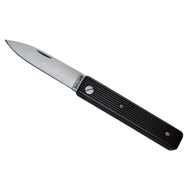 Baladeo Papagayo taschenmesser klinge 7,5 cm stahl 420, griff tpe schwarz