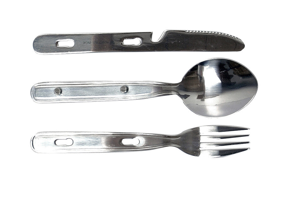 BasicNature Biwak wanderbesteck 3 segmente – WARAGOD