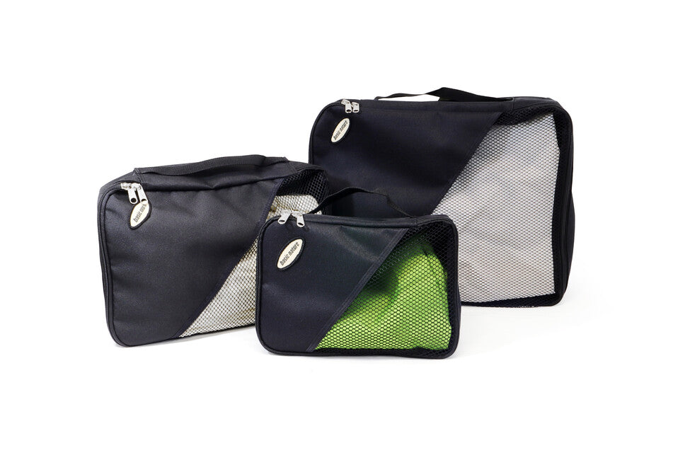BasicNature Cordura Reisetaschen L 1 Stück, schwarz