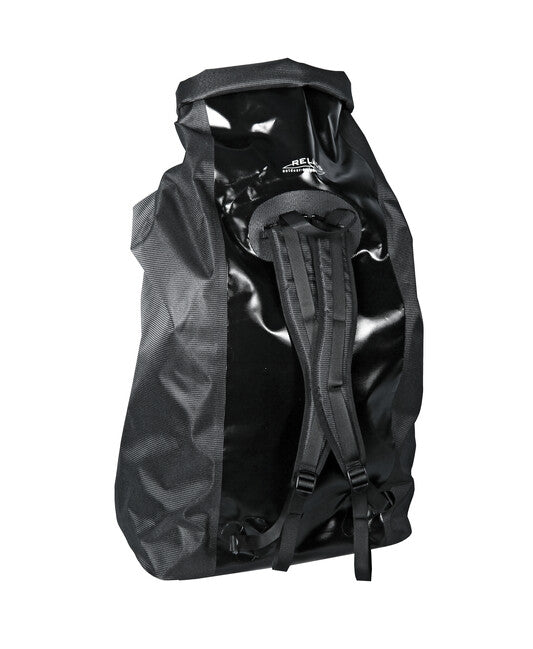 BasicNature Duffelbag wasserdichter rucksack duffel bag für schwere transporte und abenteuer 180 l, schwarz