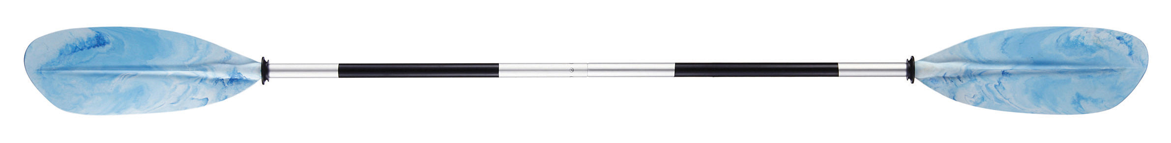 BasicNature Dvojite veslo bielo-blau 220 cm