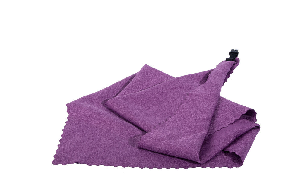 BasicNature Mini Towel ultrafeines mikrofaser-reisehandtuch s lila
