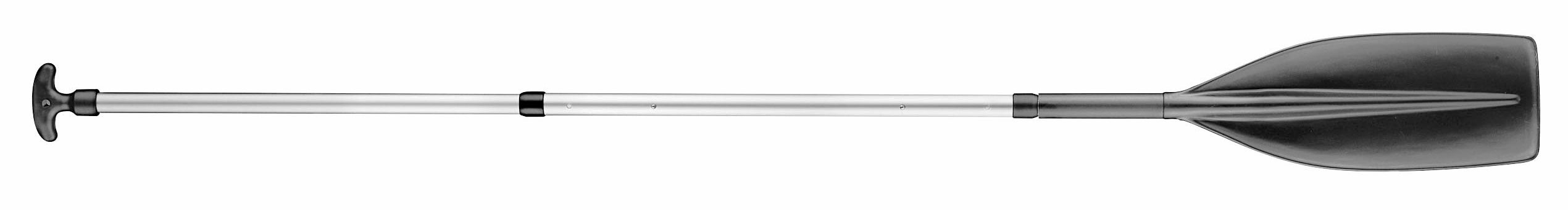 BasicNature Mobil aluminium sup paddel - verstellbar und tragbar 190 - 210 cm