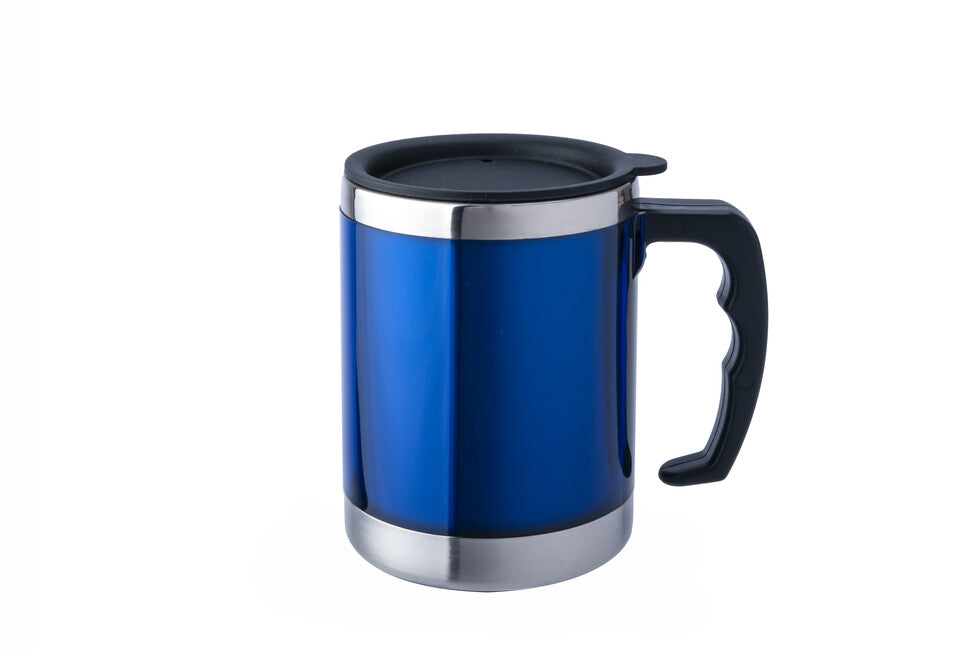 BasicNature MUG Nerezova termokadinka blau 0, 42 l