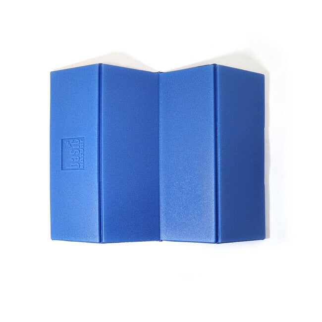 BasicNature Klappbares Sitzkissen, blau