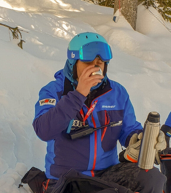 BasicNature Vakuumthermoskanne 0,5 l aus Edelstahl