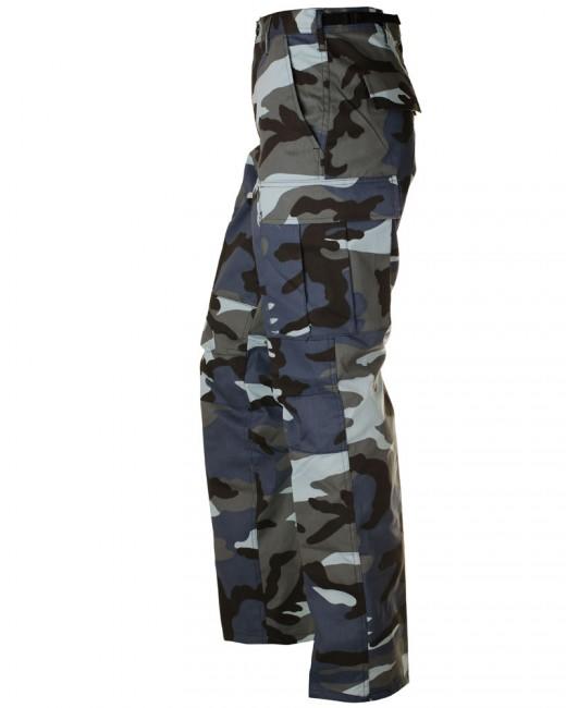 O&T Herrenhose BDU, vzor skyblue
