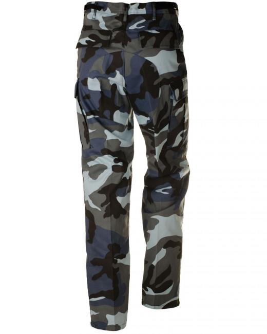 O&T Herrenhose BDU, vzor skyblue