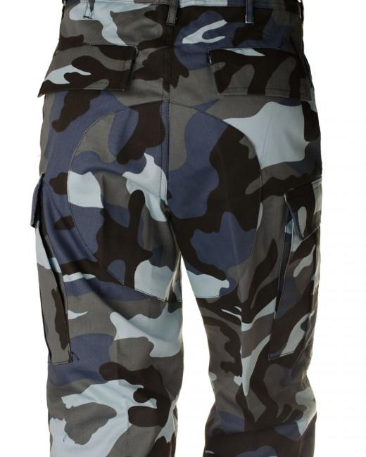O&T Herrenhose BDU, vzor skyblue