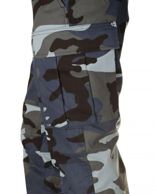 O&T Herrenhose BDU, vzor skyblue