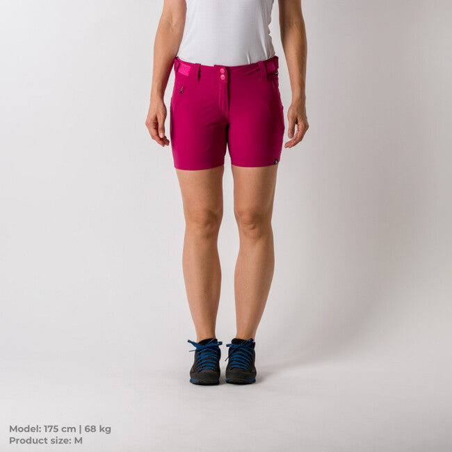 Northfinder CHARLI Damen-Trekkingshorts, Cherry