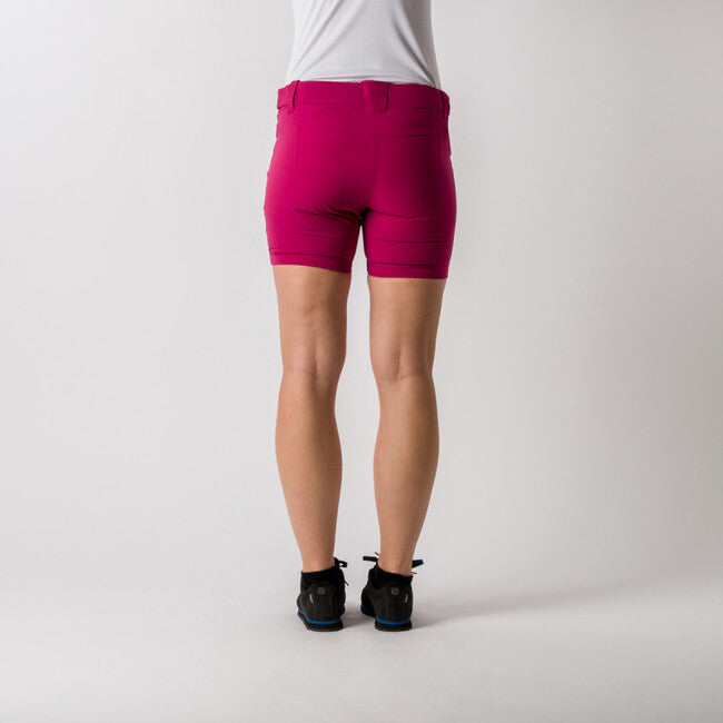 Northfinder CHARLI Damen-Trekkingshorts, Cherry