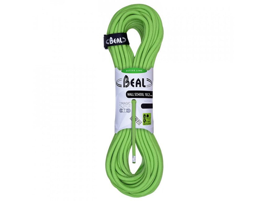 Beal Wall School Kletterseil 10,2 mm 200 m, grün