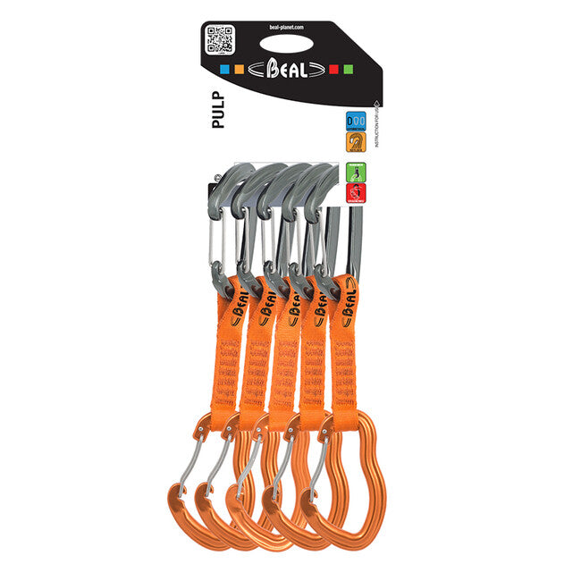 Beal Pulp 5 leichte draht-sportsteigeisen 11 cm, orange