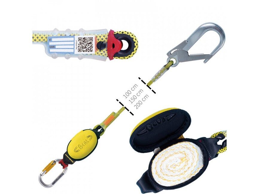 Beal DynaPro Air Hook auffangsystem für arbeiten in der höhe 200 cm