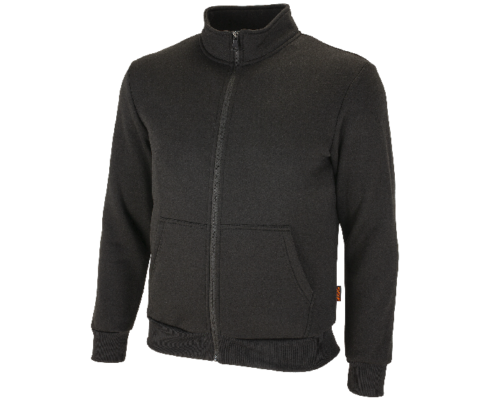 BENNON Sweatshirt na zips ADAMOS, schwarz