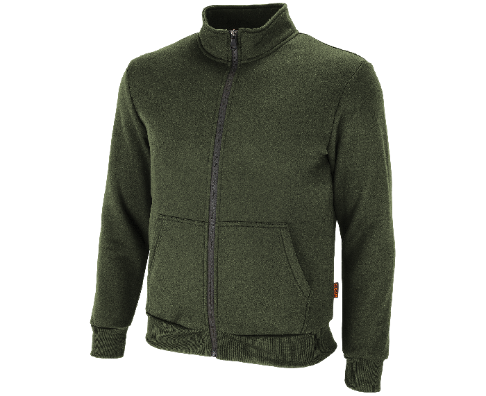 BENNON Sweatshirt na zips ADAMOS, grün