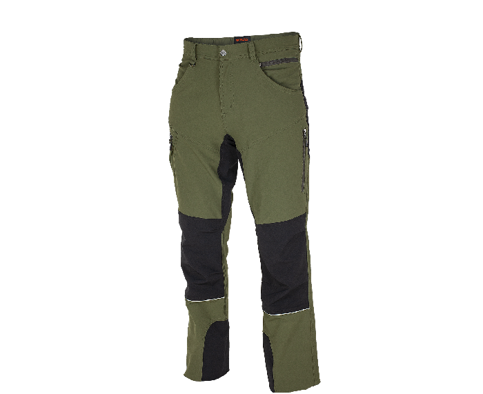 BENNON Outdoor- und pracovne Hose FOBOS, grün/schwarz