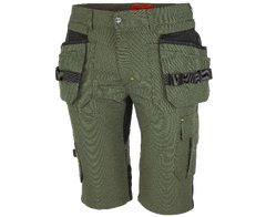 BENNON EREBOS Arbeitsshorts, grün/schwarz