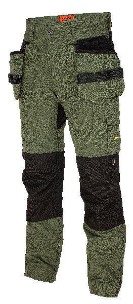 BENNON pracovne Hose EREBOS, grün/schwarz