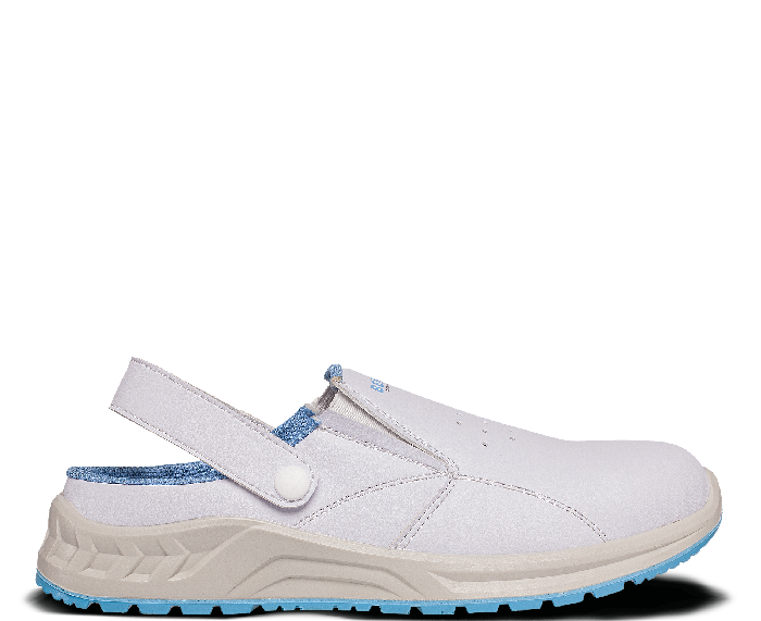 BENNON WHITE OB Slipper Arbeitsstiefel