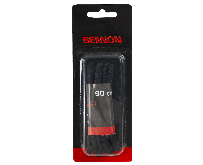 BENNON snurky do topanok Laces Black Box 90 cm