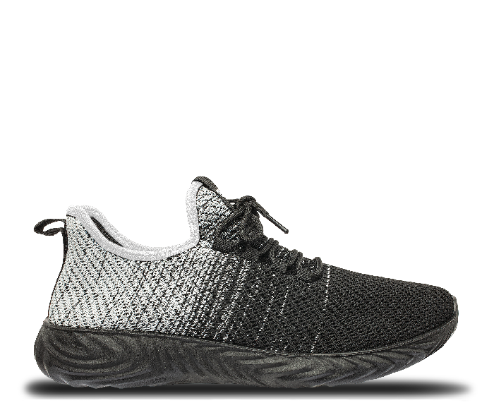 BENNON NEXO Low Turnschuhe, schwarz/grau